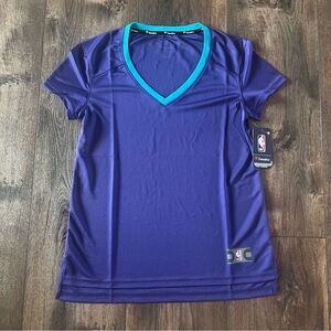 NWT Charlotte Hornets Fanatics Womens NBA Fast Break Blank Jersey Size Small